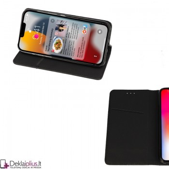 Telone smart magnet atverčiamas dėklas - juodas (telefonui Apple Iphone 13) Telone smart magnet atverčiamas dėklas - juodas (telefonui Apple Iphone 13)